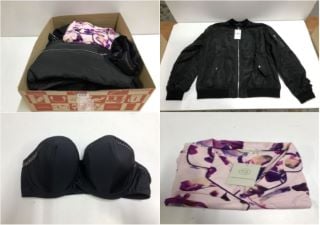 BOX OF DESIGNER WOMENS CLOTHING VARIOUS SIZES