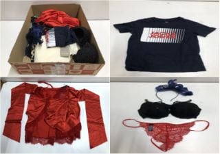 BOX OF DESIGNER WOMENS CLOTHING VARIOUS SIZES