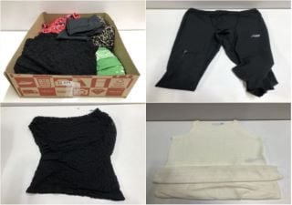 BOX OF DESIGNER WOMENS CLOTHING VARIOUS SIZES