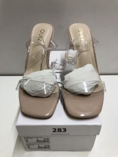 QUIZ CLOTHING NUDE SANDAL - SIZE 4