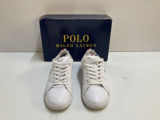 POLO RALPH LAUREN WHITRE SHOES - SIZE 8