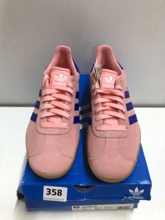 ADIDAS GAZELLE PINK SHOES - SIZE 4.5