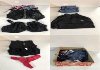 BOX OF WOMENS DESIGNER CLOTHING VARIOUS SIZES