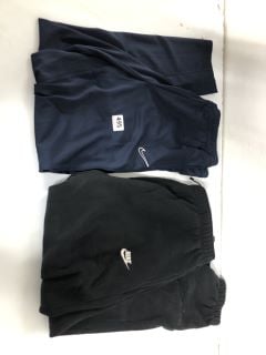 2 X DESIGNER CLOTHING TO INC NIKE JOGGERS - SIZE XXL