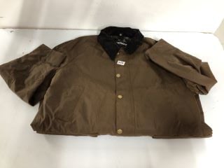 BARBOUR MENS BROWN COAT - SIZE XXL