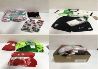 BOX OF CHILDRENS DESIGNER CLOTHING TO INC MANCHESTER UNITED PJS