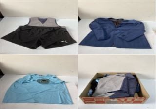 BOX OF MENS DESIGNER CLOTHING VARIOUS SIZES