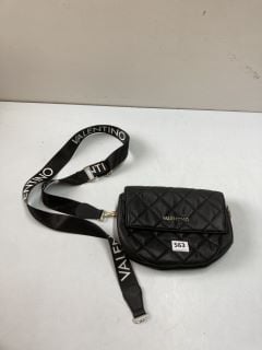 VALENTINO CROSS BODY BLACK BAG - RRP £105.00