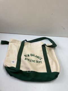 NEW BALANCE CANVAS TOTE BAG - RRP £35.00