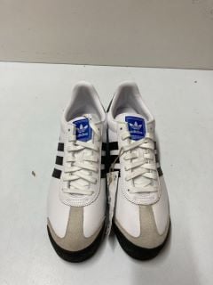 ADIDAS SAMOA BLACK & WHITE TRAINERS - SIZE: 10