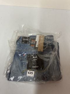 JACK & JONES GLENN SLIM FIT DISTRESSED JEANS - SIZE: W32 L32 - RRP.£60