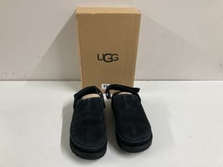 UGG GOLDENSTAR CLOGS - BLACK - SIZE: 7 - RRP.£125