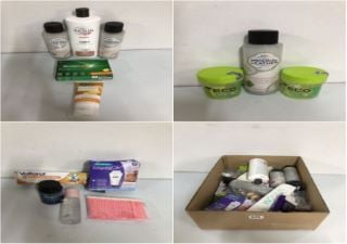 BOX OF HEALTH CARE PRODUCTS TO INC ISOSKIN HYPOCHLOROUS CLEANING SOLUTION