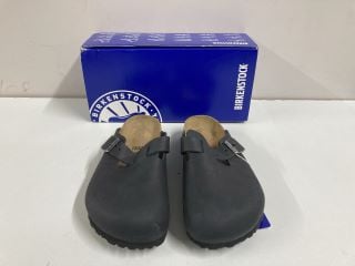 BIRKENSTOCK BOSTON BS BLACK SHOES - SIZE: 5 - RRP.£130