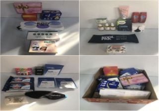 BOX OF VARIOUS ITEMS INC. DEEP HEAT EFFECTIVE RELIEF