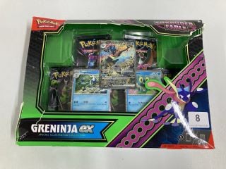 POKÉMON SHROUDED FABLE GRENINJA EX SPECIAL ILLUSTRATION COLLECTION TRADING CARD SET (SEALED) - RRP.£31