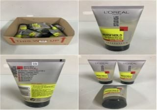 BOX OF LOREAL PARIS INVISIHOLD 24H NATURAL CLEAR GEL 150ML