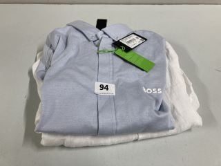 2 X BOSS DESIGNER SHIRTS - SIZE: M / 3XL