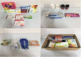 BOX OF ITEMS TO INC NOSE WAX KIT