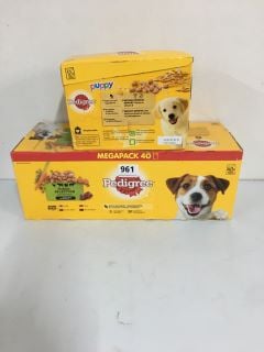 2 X PET FOOD PRODUCTS TO INC PEDIGREE MIXED SELECTION - BEST BEFORE 24/02/25