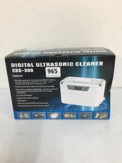 DIGITAL ULTRASONIC CLEANER CDS 300