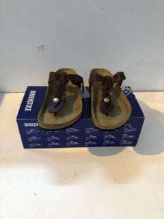 BIRKENSTOCKS GIZEH BRAIDED SIZE: UK 3.5