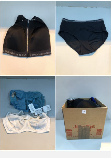 BOX OF CLOTHES IN VARIOUS SIZES AND DESIGNS