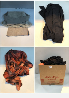 BOX OF CLOTHES IN VARIOUS SIZES AND DESIGNS