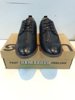 SCHUH RAFE LEATHER BROGUE UK SIZE: 10