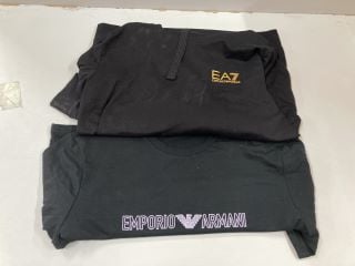 EA7 EMPORIO ARMANI HOODIE & EMPORIO ARMANI T-SHIRT