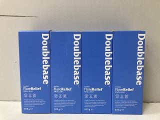 4 X DOUBLEBASE DIOMED FLARE RELIEF EMOLLIENT BB: AUG 24