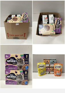 BOX OF ANIMAL FOOD ITEMS INC DREAMIES (BB:04/05/25)