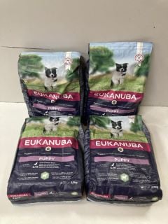 QTY OF EUKANUBA FOOD FOR PUPPIES (BB:27/07/25)