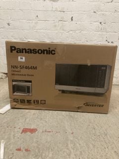 PANASONIC MICROWAVE OVEN SILVER MODEL: NN-SF464M