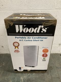 WOODS PORTABLE AIR CONDITIONER A/C CORTINA SILENT 2K