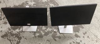 2 X DELL 24" MONITORS (UNTESTED)