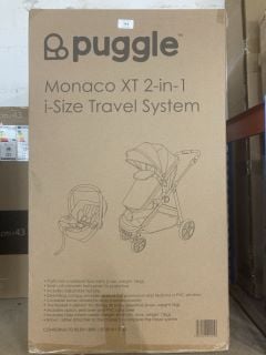 PUGGLE MONACO XT 2-IN-1 I-SIZE TRAVEL SYSTEM