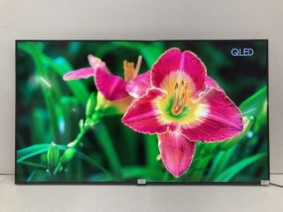 SAMSUNG 55" 4K QLED TV MODEL: QE55Q80C RRP £689 (NO BOX, NO STAND, NO REMOTE) (LINE ON SCREEN)