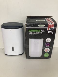 2 X MEACO DEHUMIDIFIERS INC MEACODRY ARETE ONE 12L DEHUMIDIFIER