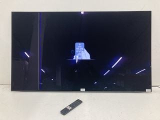 PHILIPS 55" 4K OLED TV MODEL: 55OLED805/12 RRP £1,099 (NO BOX, NO STAND, WITH REMOTE) (LINE ON SCREEN, INTERMITTENT POWER)