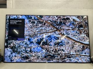 SAMSUNG 85" 4K TV MODEL: UE85DU8000K RRP £1,509 (NO REMOTE, NO STAND, NO BOX) (SMASHED SCREEN, CASE DAMAGE)