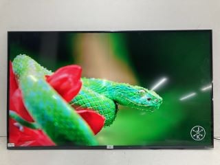 LG 55" 4K QNED TV MODEL: 55QNED80T6A RRP £800 (NO BOX, WITH STAND, NO SCREWS, NO REMOTE) (DISPLAY FAULT, PRESSURE MARK)