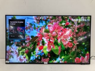 SAMSUNG 43" 4K TV MODEL: UE43DU8000K RRP £369 (WITH BOX, NO STAND, NO REMOTE) (LINE ON SCREEN)