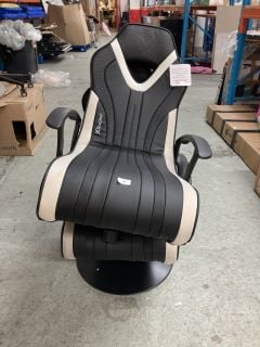 2 X X-ROCKER GAMING CHAIRS