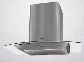 ABODE 60CM CURVED GLASS COOKER HOOD