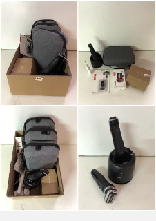 BOX OF TECH TO INCLUDE 3 X OCULUS TRAVEL CASES