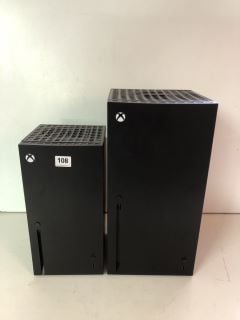 2 X XBOX STYLE MINI COOLERS