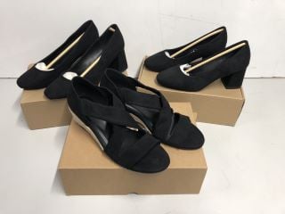 THREE PAIRS OF BOXED SHOES TO INCLUDE SIZE 7