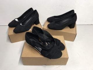 THREE PAIRS OF BOXED SHOES TO INCLUDE SIZE 6