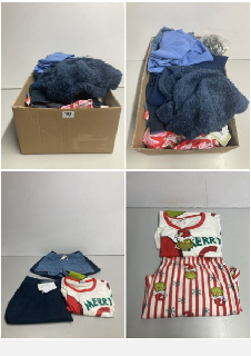 BOX OF MEN'S AND WOMEN'S VARIOUS UNSEALED CLOTHING